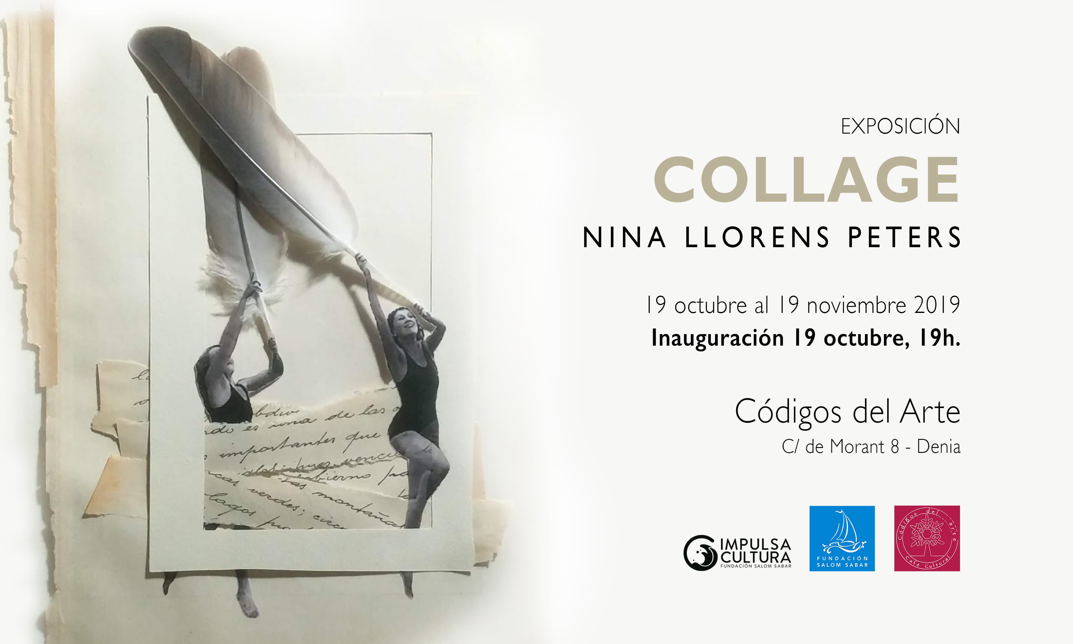 Cartel exposición Nina Llorens